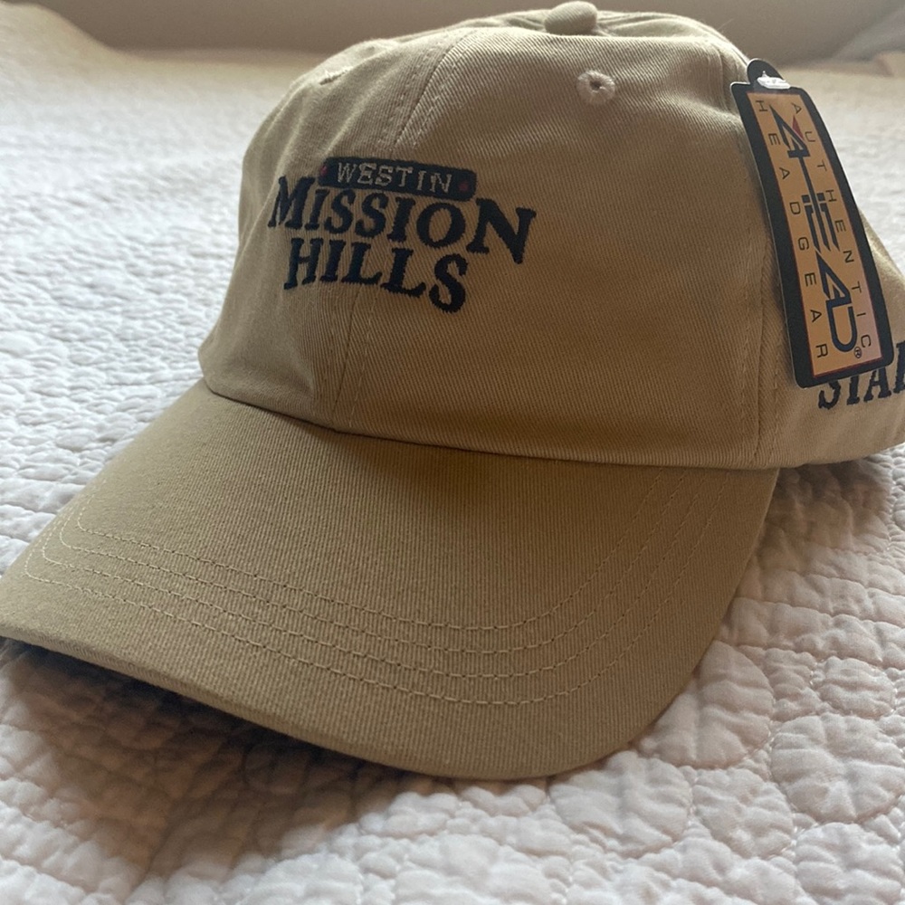 🏌️‍♀️BRAND NEW-Westin Mission Hills HEAD GOLF HAT🏌️‍♂️